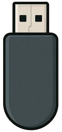 Illustration d'une clé USB